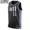 Dres Atlanta Hawks Trae Young Nike 2023-24 City Edition Crno Swingman - Dječji